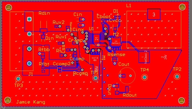 PCB Top View