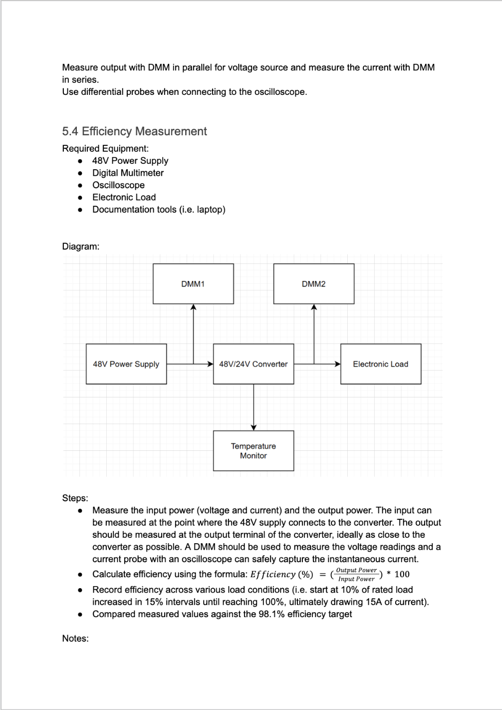 Page 7/12 of Test Plan